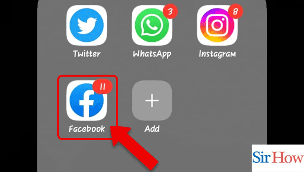Image Titled Get Messenger on Facebook App Step 1
