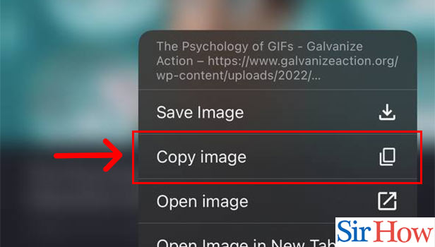 Image title Post GIF to Instagram on iPhone Step 4
