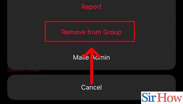 Image title Remove Instagram Group Members on iPhone Step 6