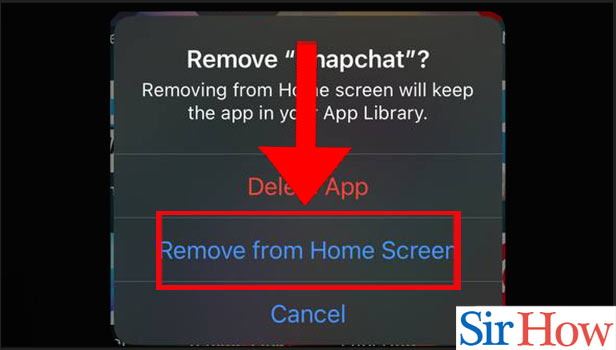 Image titled Remove Snapchat from your Home Screen in iPhone Step 3