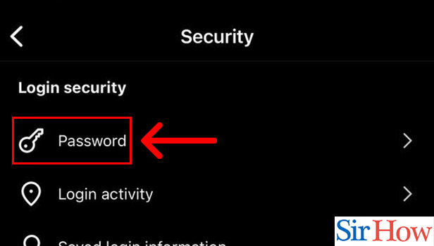 Image title Reset Instagram Password on iPhone Step 6