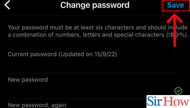 Image title Reset Instagram Password on iPhone Step 7
