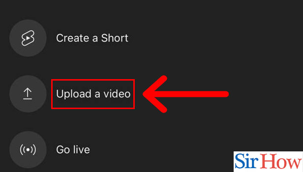 Image title Upload HD Video on YouTube on iPhone Step 3