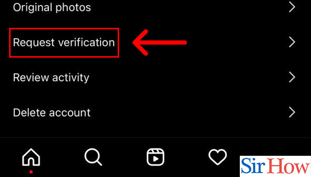 Image title Verify Instagram Account on iPhone Step 6