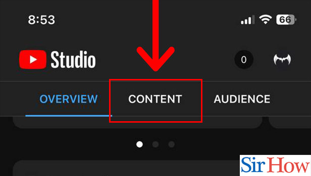 Image title View Content Suggesting You on YouTube on iPhone Step 3