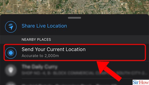 Image titled Share Location on WhatsApp on iPhone Step 5