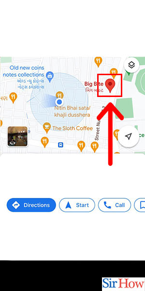 Image title I Add Labels to Google Maps on iPhone Step 2