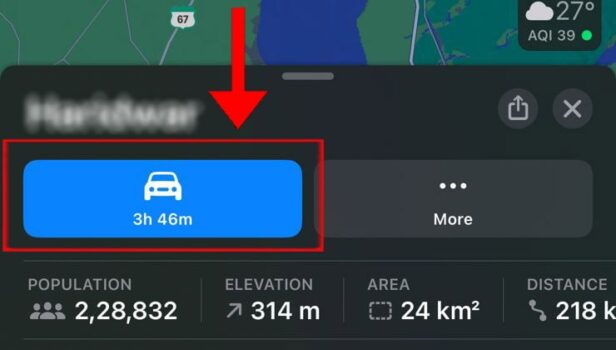 Image titled Avoid Highways On Apple Maps Step 4