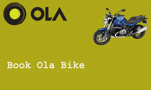 How to Book Ola Bike