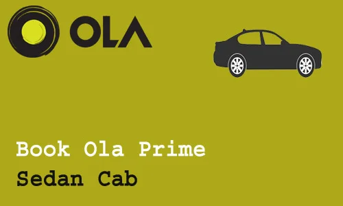 How to Book Ola Prime Sedan Cab