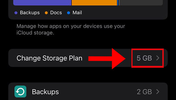 Image titled Buy More Storage on iPhone Step 5