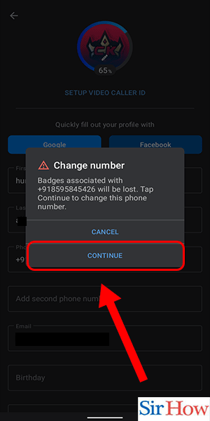 Image Titled Change Number In Truecaller Step 5