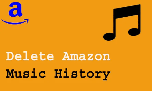 How to Delete Amazon Music History