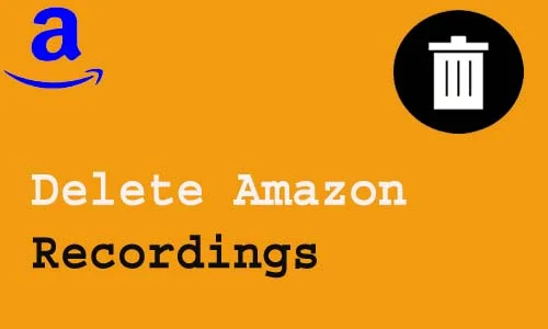 How to Delete Amazon Recordings