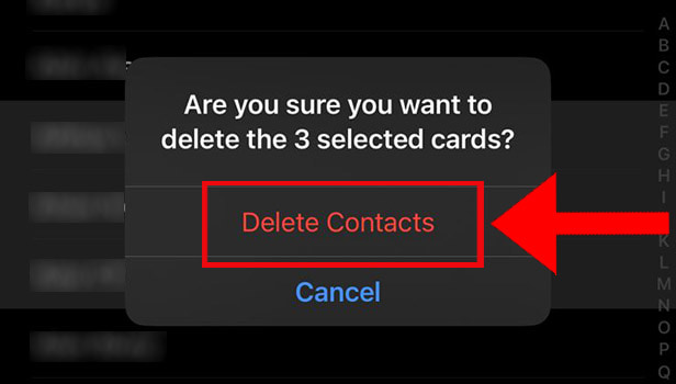 Image titled Delete Multiple Contacts in iPhone Step 5