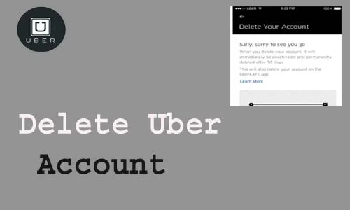 How to delete Uber Account