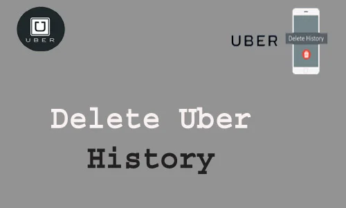 How to Delete Uber History
