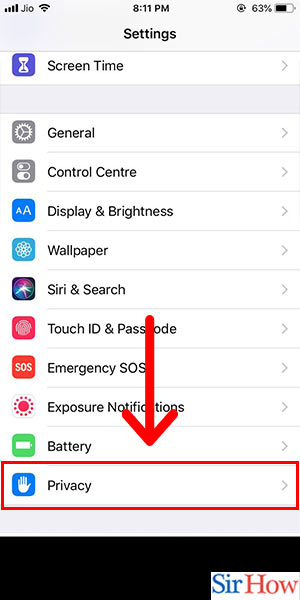 Image title Disable Google Maps on iPhone Step 2