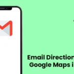 How to Email Directions from Google Maps iPhone
