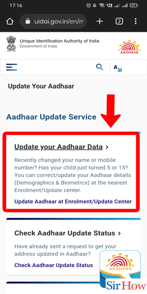 Image titled Apply aadhar in Bangalore step 2