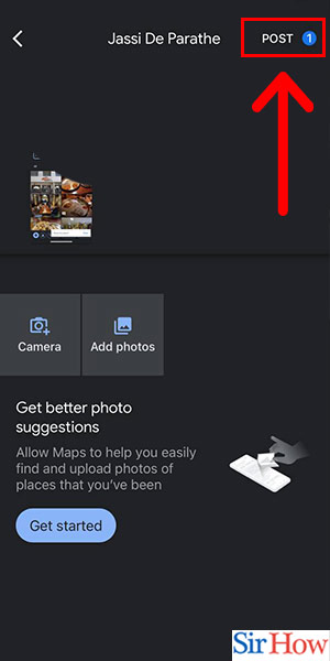 Image title Add Photos to Google Maps From iPhone Step 8