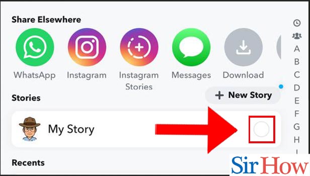 Image titled Add Photos to Snapchat Story from Gallery in iPhone Step 12