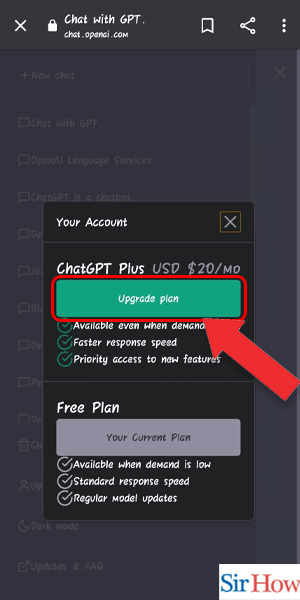 Image Titled Buy or upgrade to ChatGPT plus Step 5