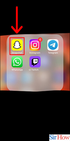 Image title Change Snapchat Profile Pic iPhone Step 1