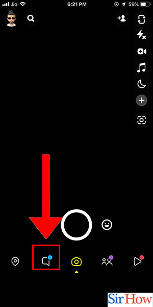 Image title Get 3d Bitmoji on Snapchat iPhone Step 2
