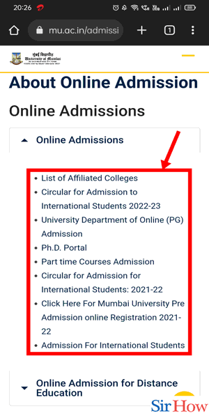image titled get online admission to Mumbai university step 2