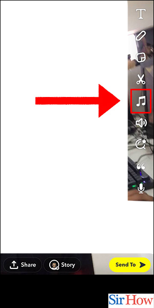 Image title Add Music to Snapchat Video iPhone Step 5