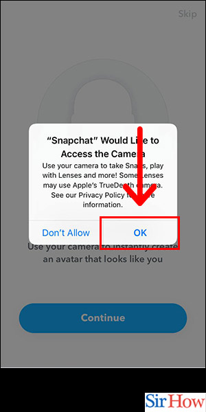 Image title Make a New Snapchat after Being Banned iPhone Step 14
