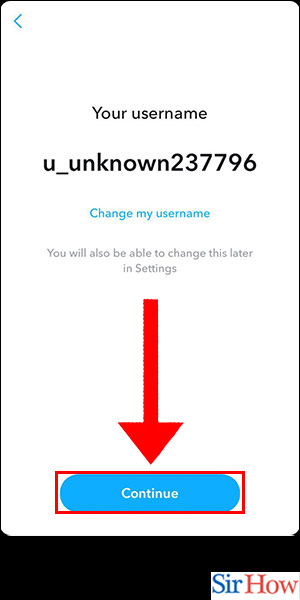 Image title Make a Second Snapchat Account on iPhone Step 9