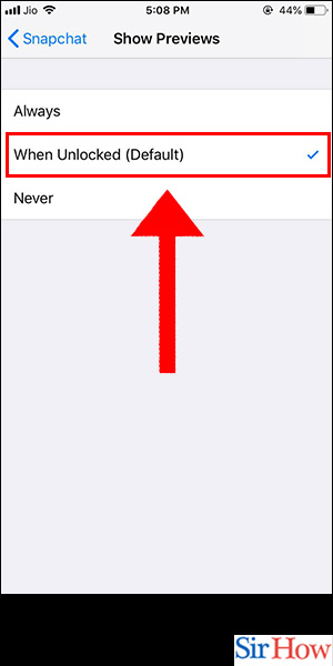 Image title Make Snapchat Notifications Not Show Names iPhone Step 5