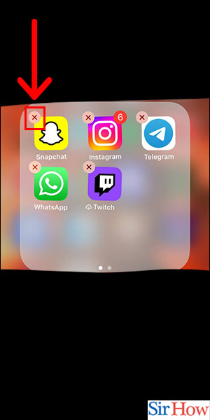Image title Permanently Delete Snapchat from iPhone Step 2