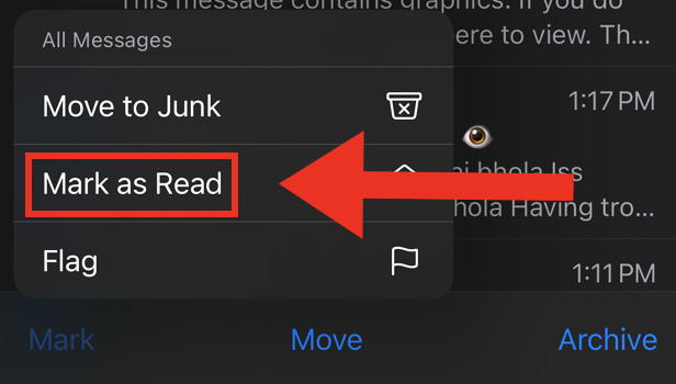 Image title Mark All As Read In Gmail App Step 5
