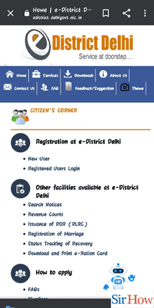Image Titled Obtain SC Certificate Online in Delhi Step 1