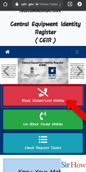 Image Titled Police Complaint Online about Lost Mobile in India Step 2