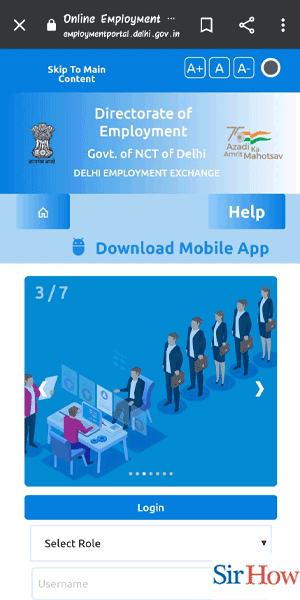 Image Titled Register in Employment Exchange Online in Delhi Step 1