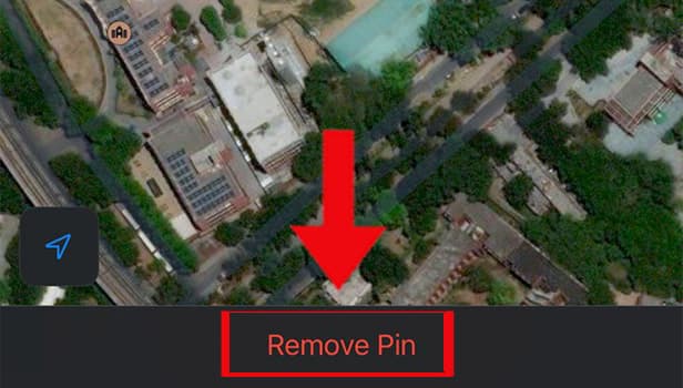 Imgae titled Remove a Pin on Apple Maps Step 3
