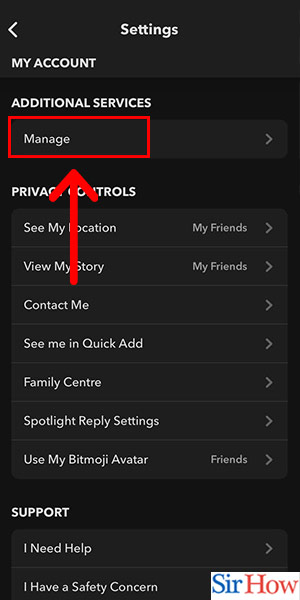 Image title Stop Snapchat Syncing Contacts on iPhone Step 4