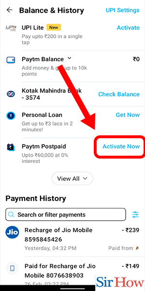 Image Titled Activate Paytm Postpaid Step 9