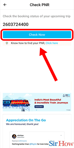 Image Titled Check Bus PNR Status Paytm Step 8