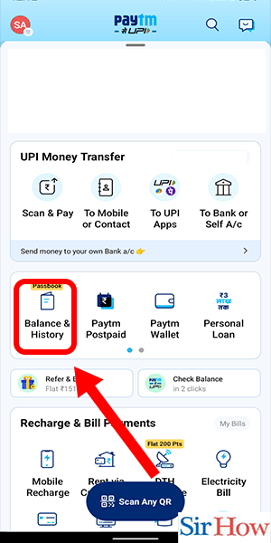 Image Titled Check Received Money In Paytm Step 2