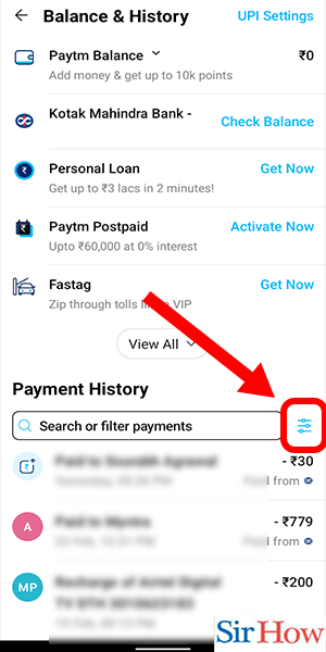 Image Titled Check Received Money In Paytm Step 3