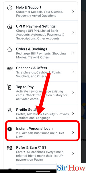 Image Titled Get Loan From Paytm Step 3