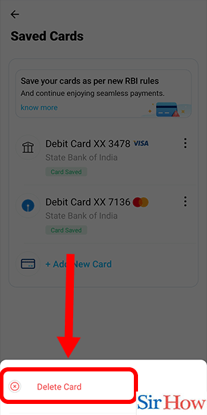 Image Titled Remove Saved Cards From Paytm Step 11