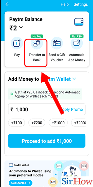 Image Titled Transfer Money From Paytm Wallet To Bank Step 13