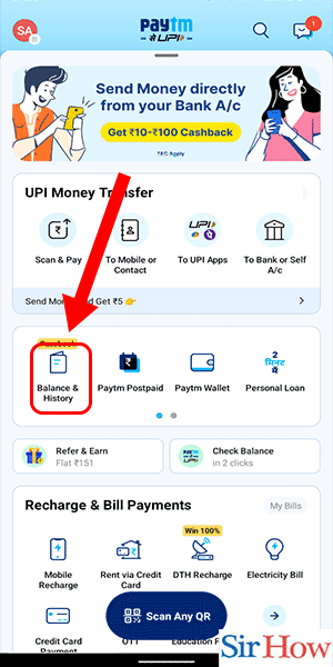 Image Titled Transfer Money From Paytm Wallet To Bank Step 2
