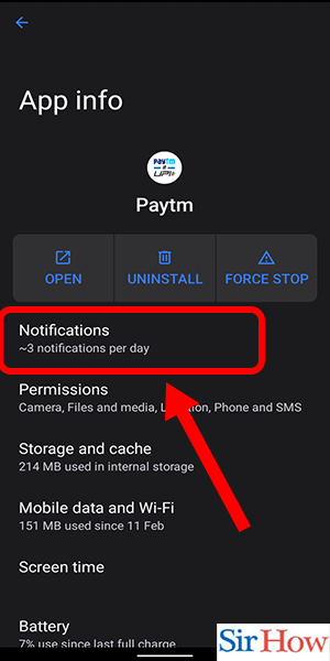 Image Titled Turn Off Paytm Notifications Step 11